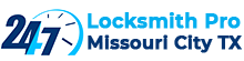 Locksmith Pro Missouri City TX Logo